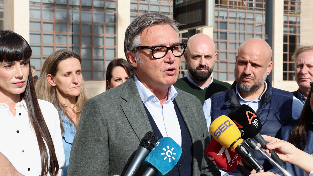 Manuel Gavira, portavoz del Grupo Parlamentario VOX en el Parlamento de Andalucia