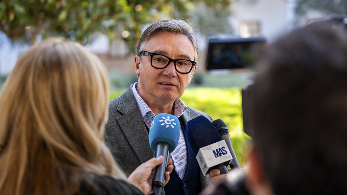 Manuel Gavira, portavoz del Grupo Parlamentario VOX en el Parlamento de Andalucia