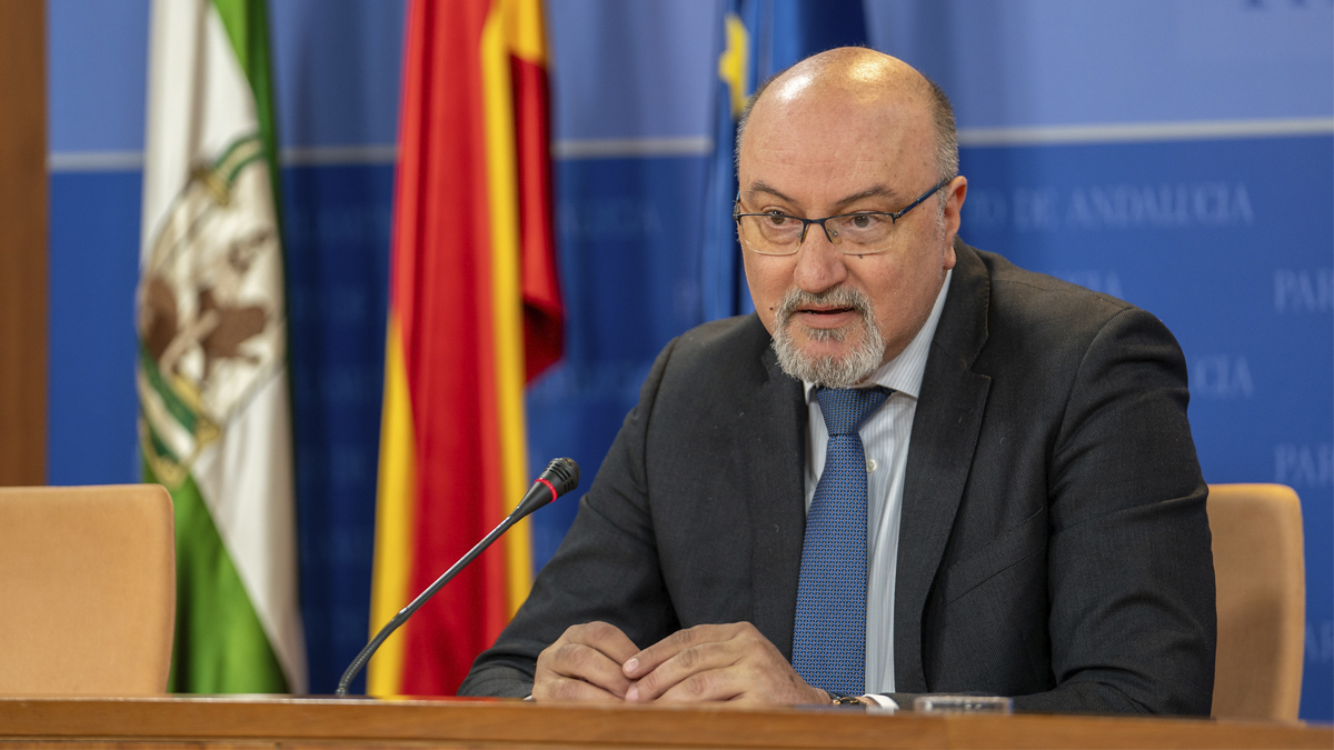 Ricardo López Olea, portavoz adjunto del Grupo Parlamentario VOX en el Parlamento de Andalucia