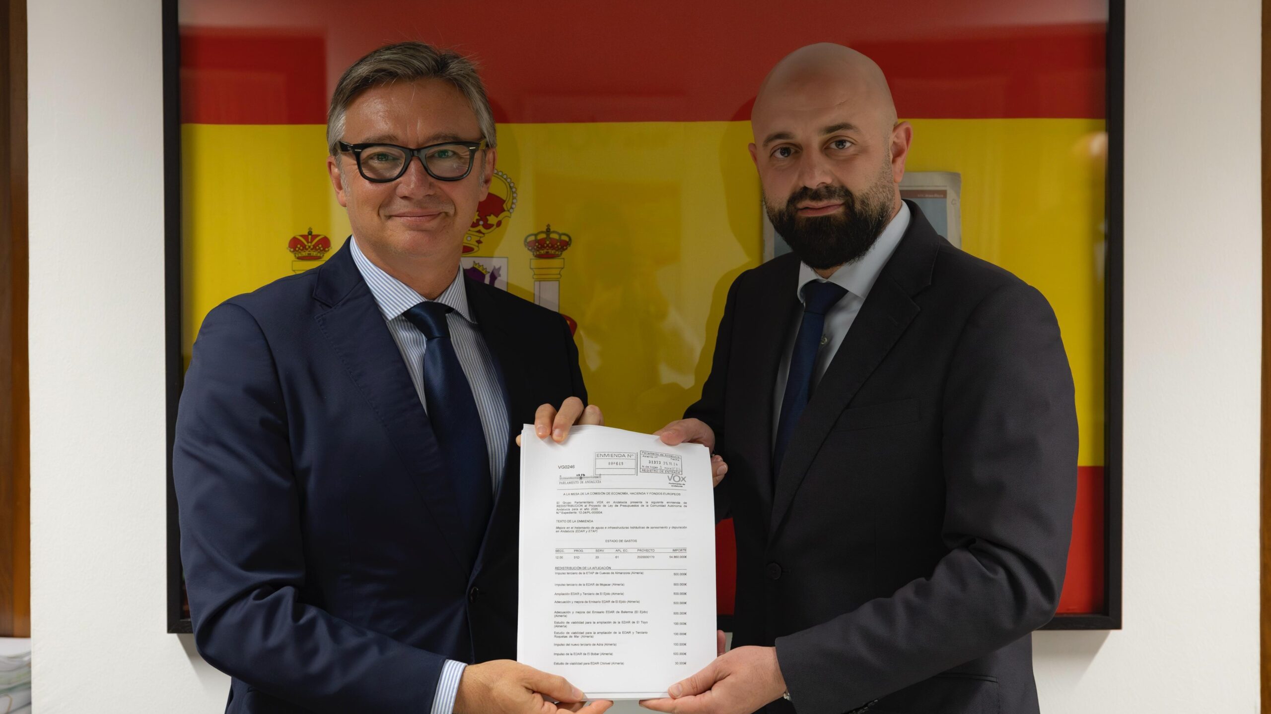 Manuel Gavira y Juan José Bosquet