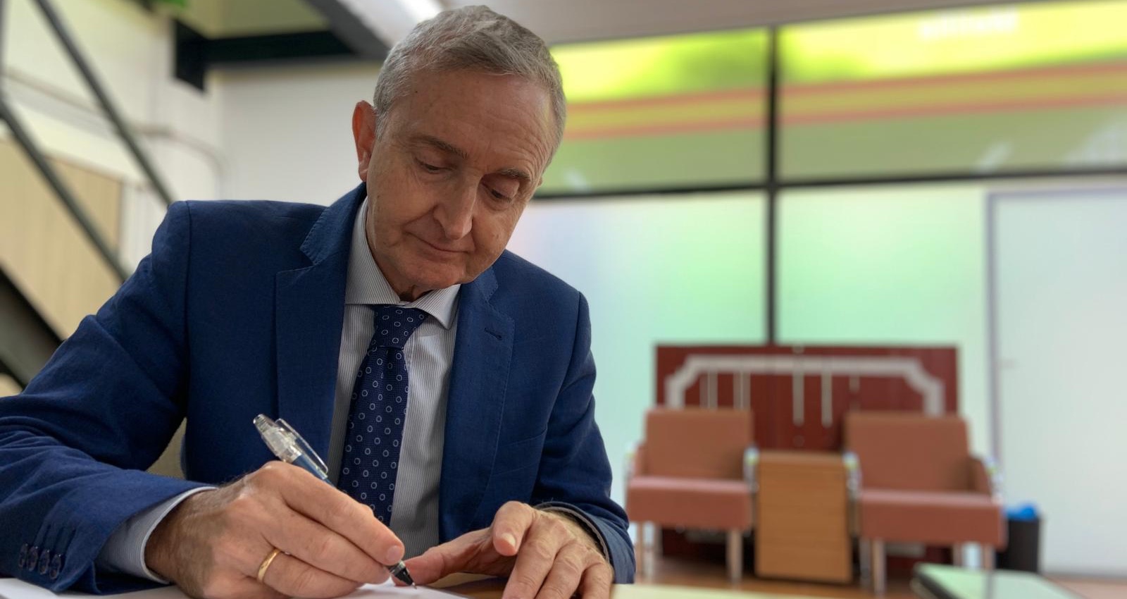 Tasende, en la sede de VOx