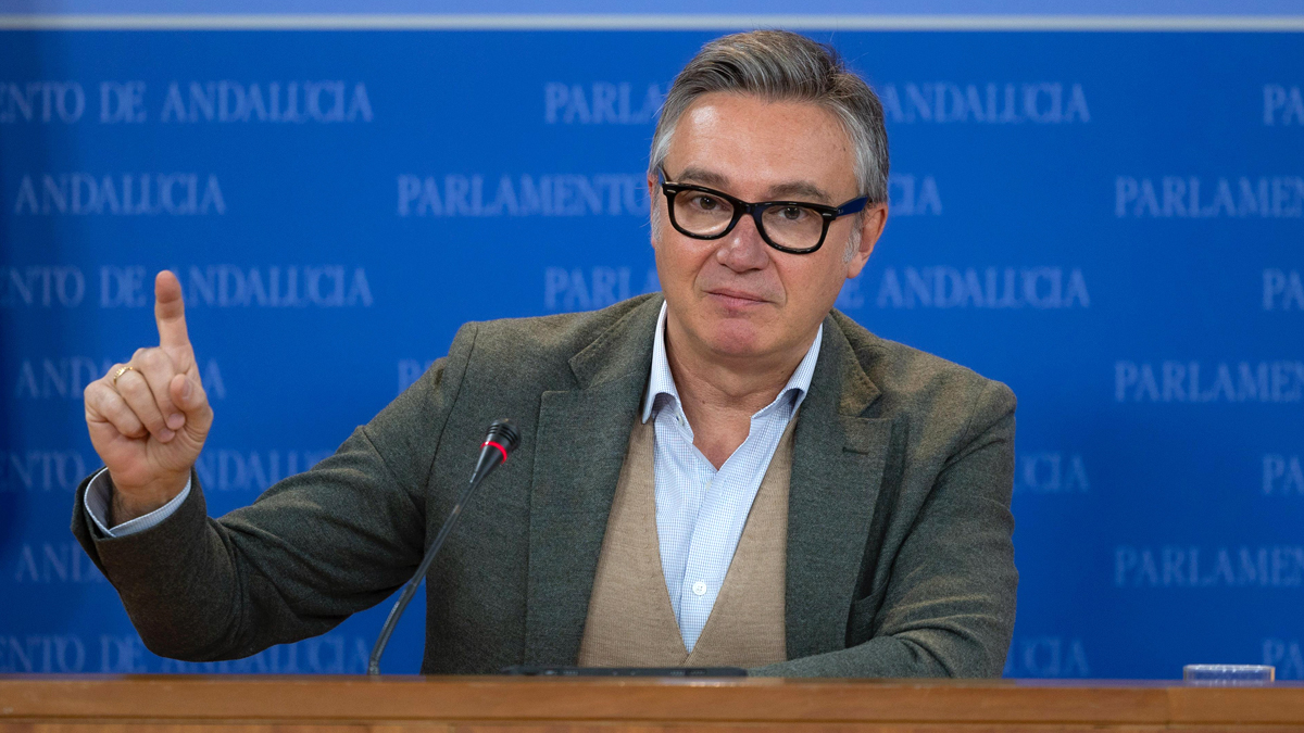 Manuel Gavira, portavoz del Grupo Parlamentario VOX en el Parlamento de Andalucia