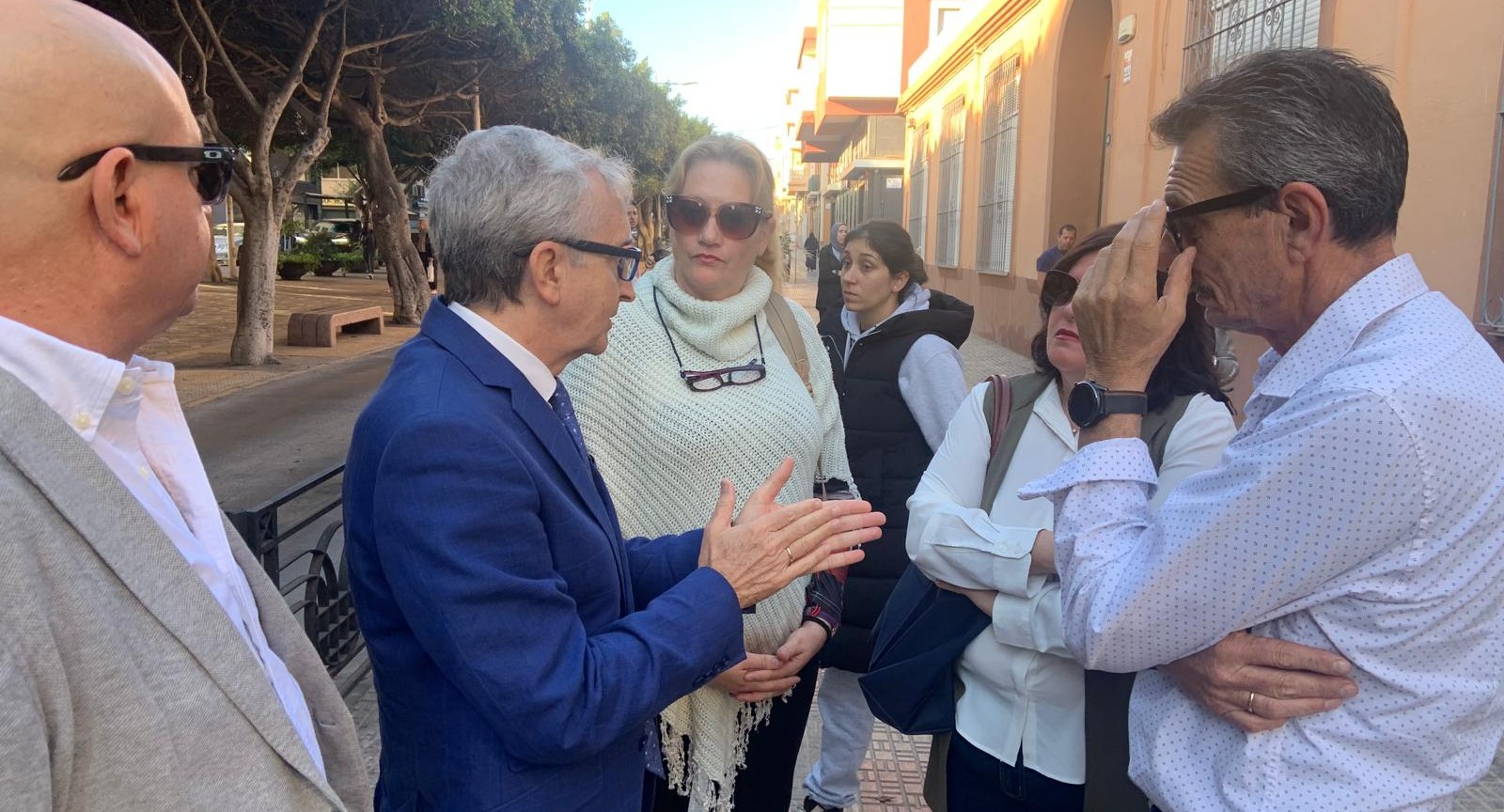Tasende, en el CEIP del Real, el otoño pasado