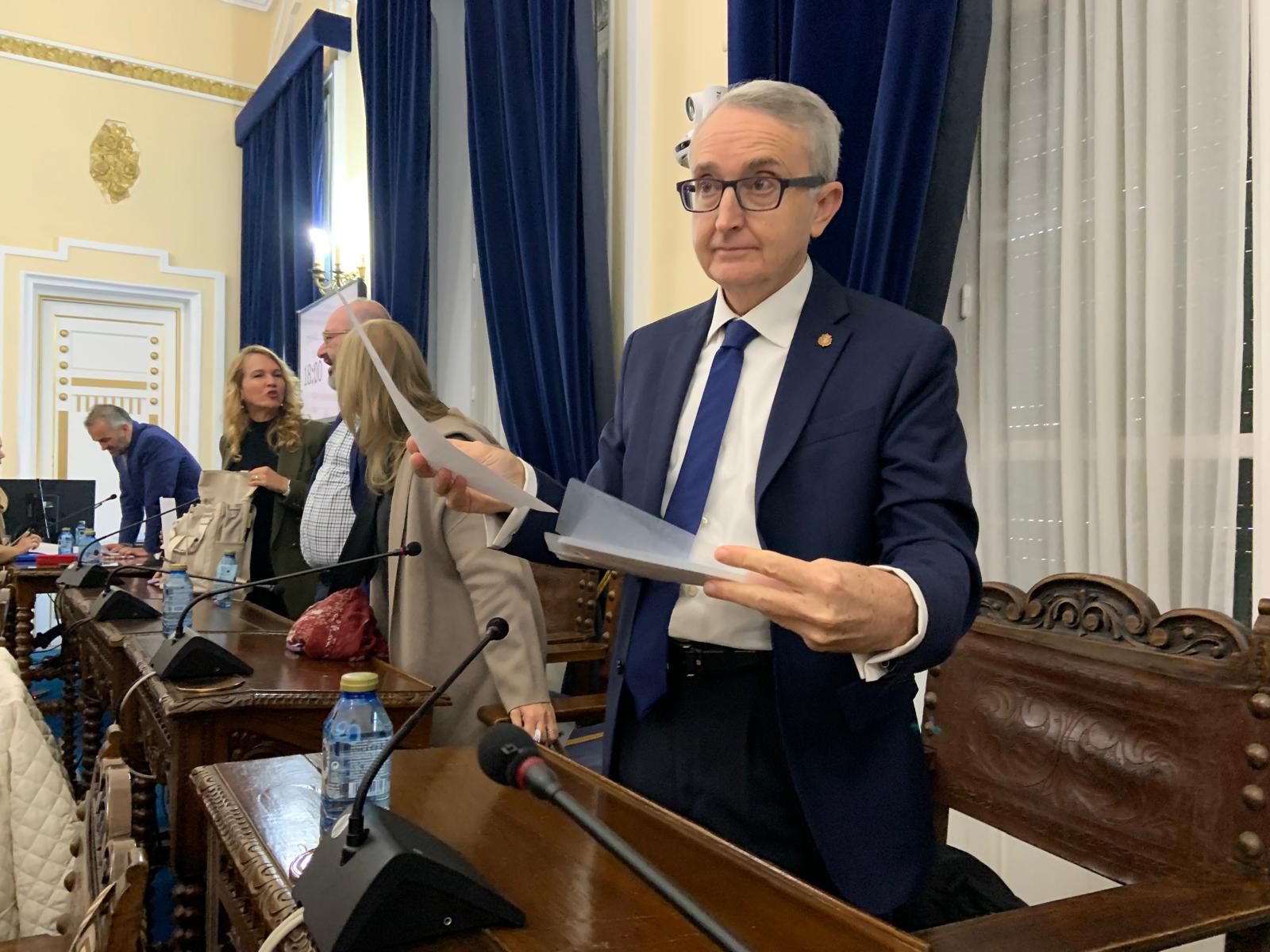 Tasende, en el pleno de presupuestos