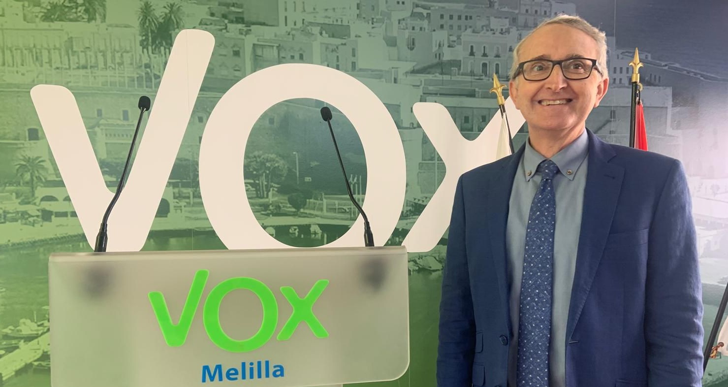 Tasende, en la sede de VOX