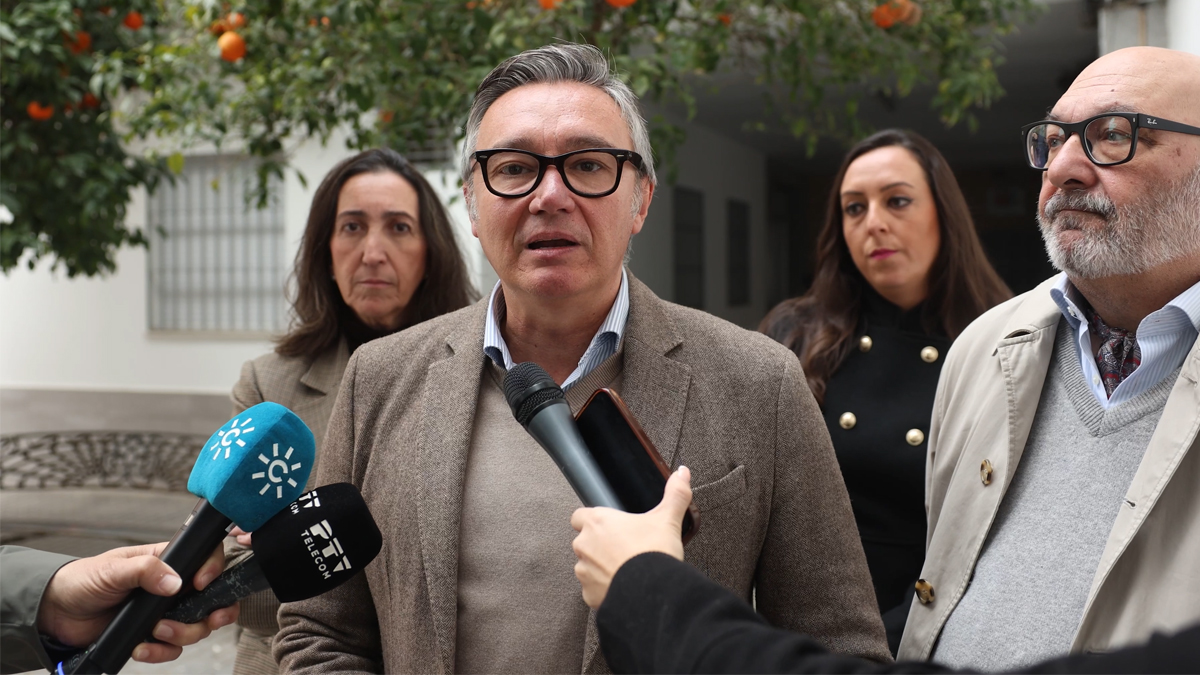 Manuel Gavira, portavoz del Grupo Parlamentario VOX en el Parlamento de Andalucia