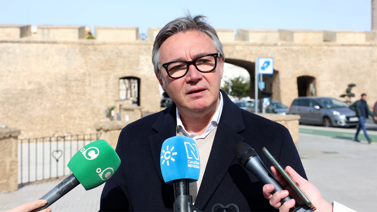 Manuel Gavira, portavoz del Grupo Parlamentario VOX en el Parlamento de Andalucia