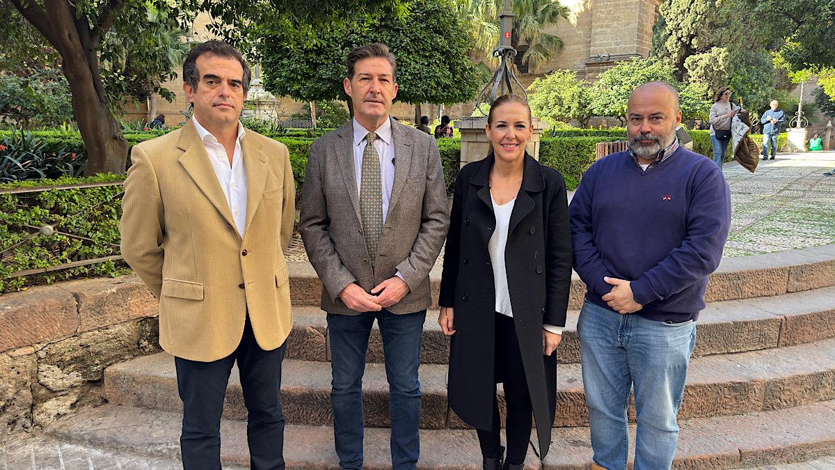 Antonio Sevilla, Antonio Alcázar, Patricia Rueda y José Miguel Gutiérrez