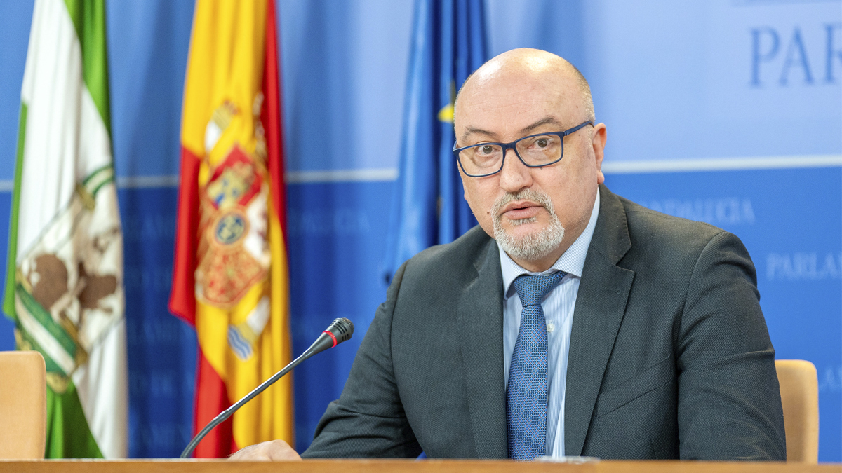 Ricardo López Olea, portavoz adjunto del Grupo Parlamentario VOX en el Parlamento de Andalucia