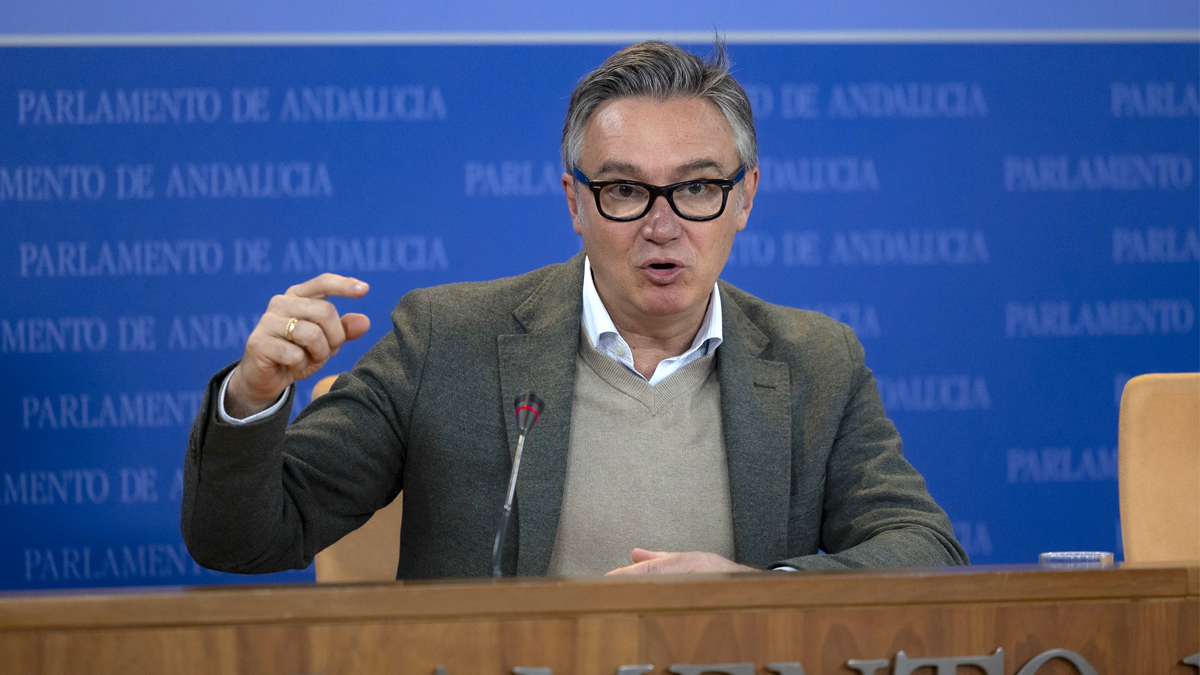 Manuel Gavira, portavoz del Grupo Parlamentario VOX en el Parlamento de Andalucia