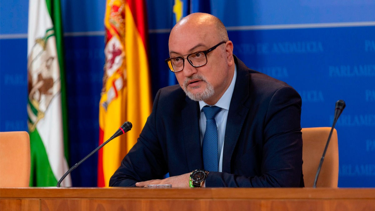 Ricardo López Olea, portavoz adjunto del Grupo Parlamentario VOX en el Parlamento de Andalucia