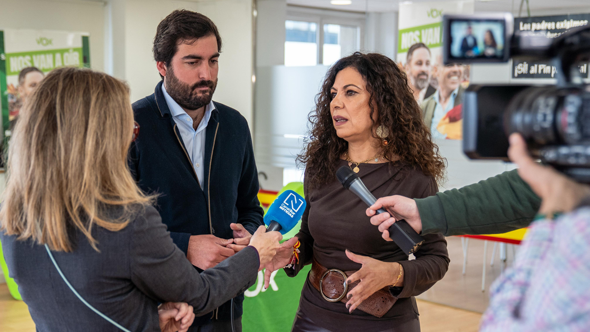 Ana Ruíz, diputada del Grupo Parlamentario VOX en el Parlamento de Andalucía