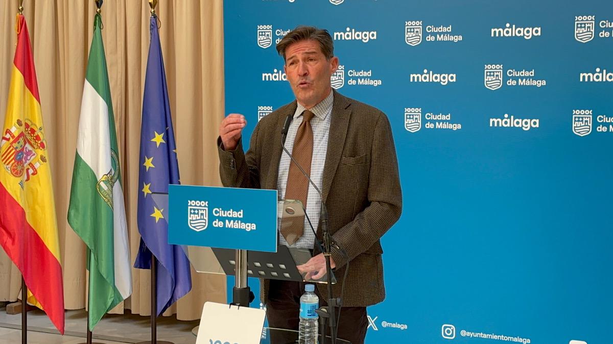 Antonio Alcázar, durante la rueda de prensa