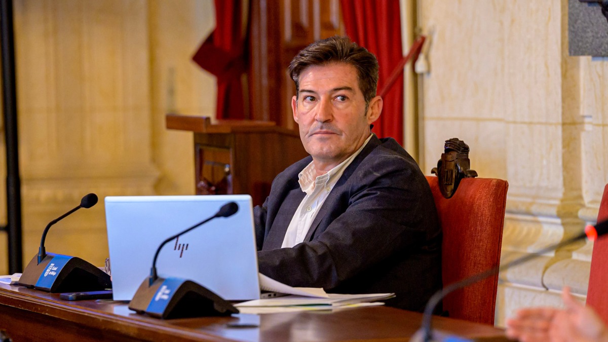 Antonio Alcázar, portavoz del Grupo Municipal VOX Málaga