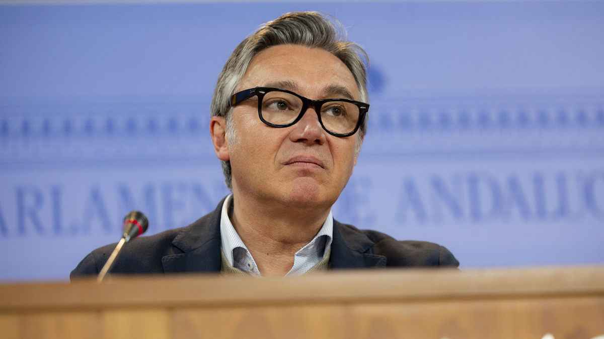 Manuel Gavira, portavoz del Grupo Parlamentario VOX en el Parlamento de Andalucia