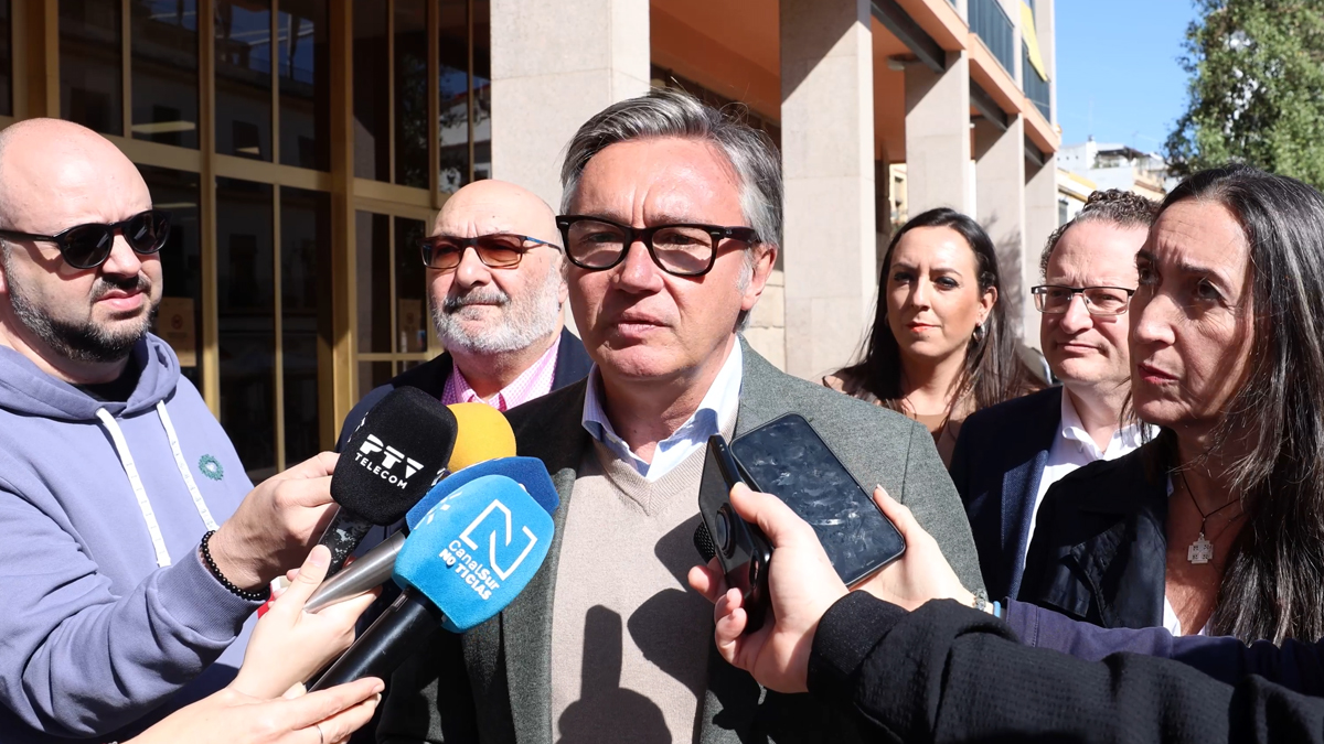 Manuel Gavira, portavoz del Grupo Parlamentario VOX en el Parlamento de Andalucia