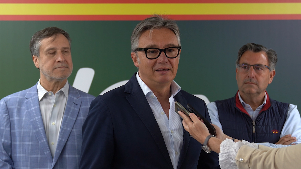 Manuel Gavira, portavoz del Grupo Parlamentario VOX en el Parlamento de Andalucia