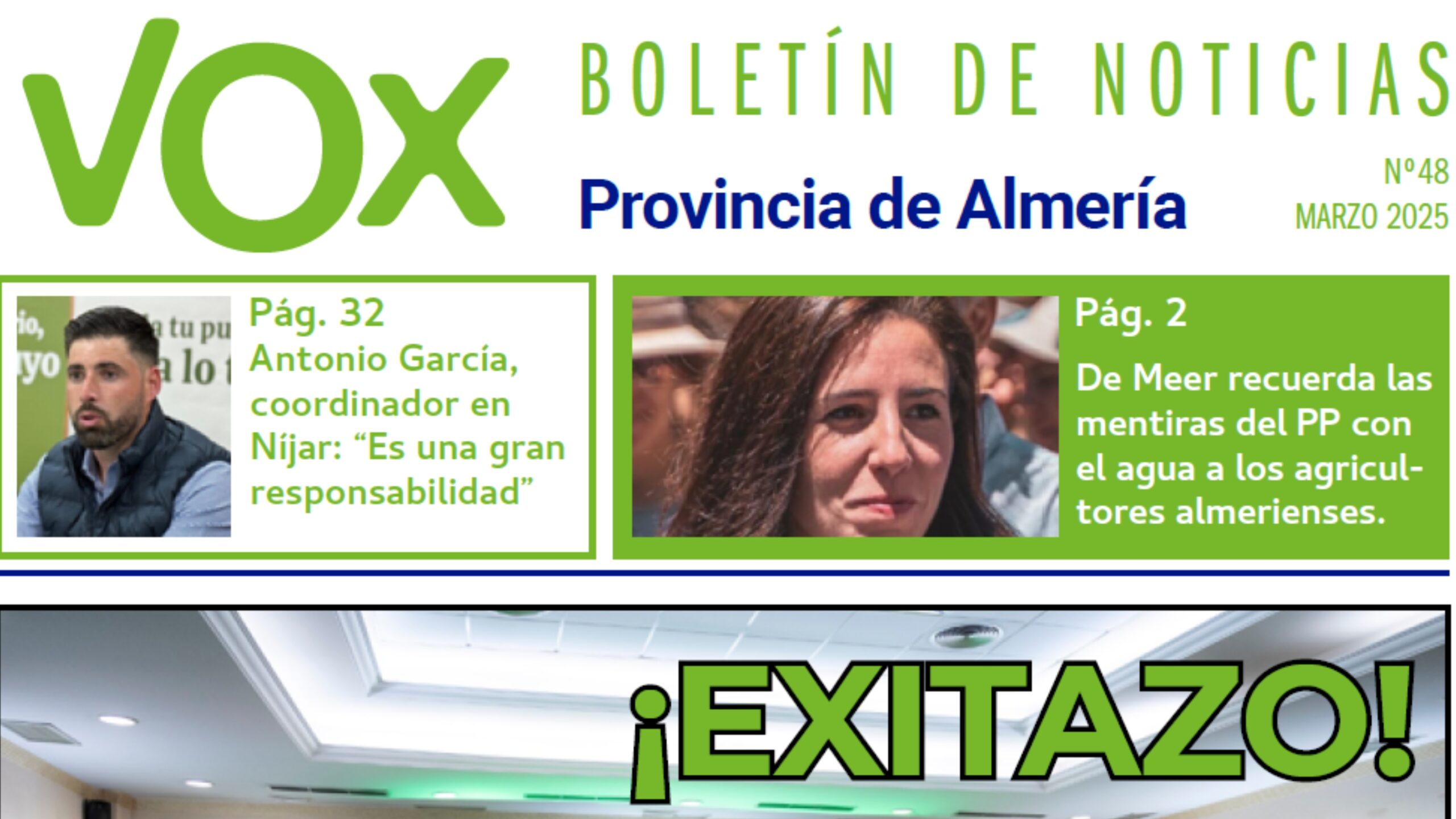 Boletín VOX Almería marzo 2025