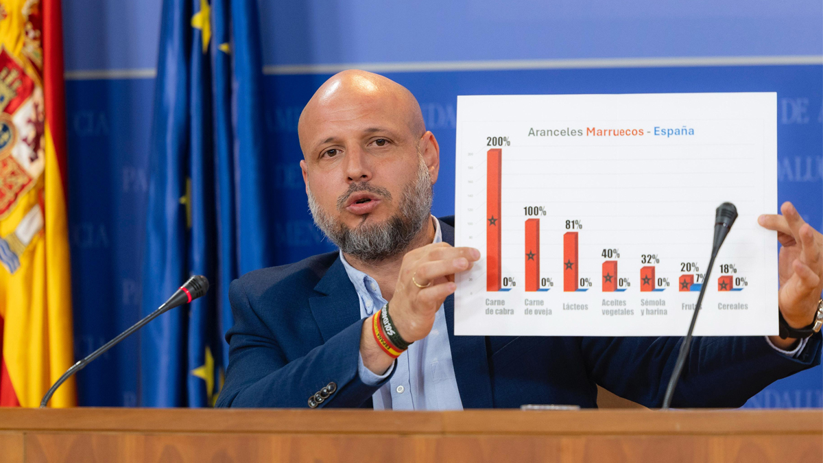 Rodrigo Alonso, portavoz adjunto de VOX en el Parlamento de Andalucía