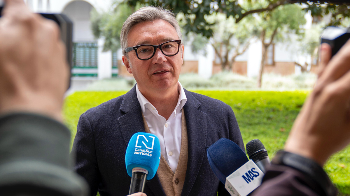 Manuel Gavira, portavoz del Grupo Parlamentario VOX en el Parlamento de Andalucia