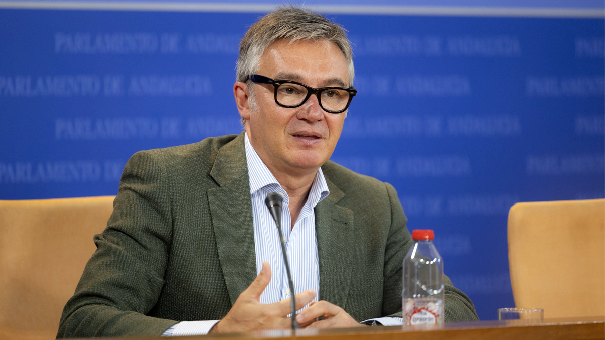 Manuel Gavira, portavoz del Grupo Parlamentario VOX en el Parlamento de Andalucia