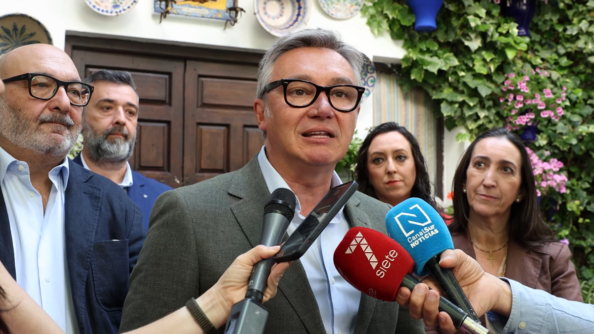 Manuel Gavira, portavoz del Grupo Parlamentario VOX en el Parlamento de Andalucia
