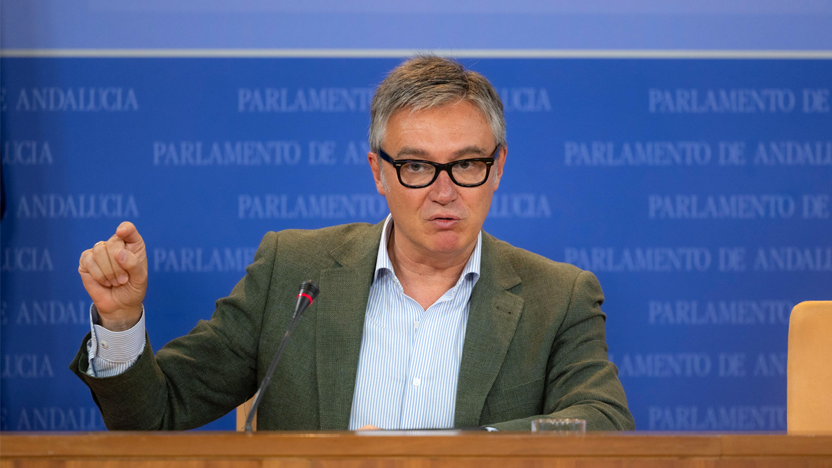 Manuel Gavira, portavoz del Grupo Parlamentario VOX en el Parlamento de Andalucia