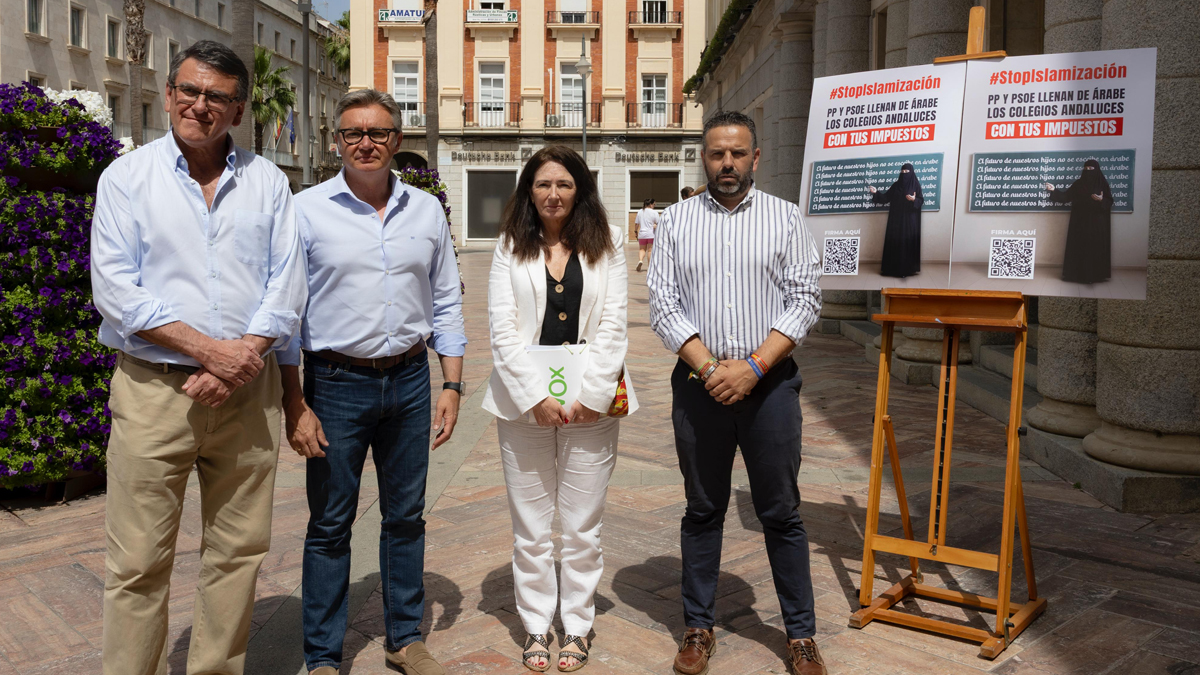 Manuel Gavira, portavoz del Grupo Parlamentario VOX en el Parlamento de Andalucia