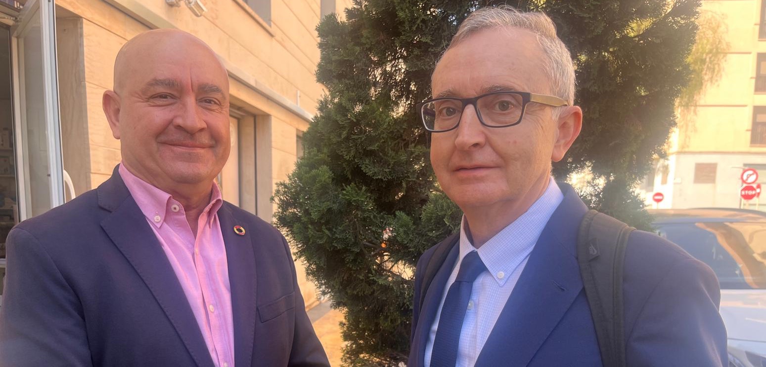 Javier Diego y José Miguel Tasende valoran la inauguración del nuevo centro de salud Hospital Universitario