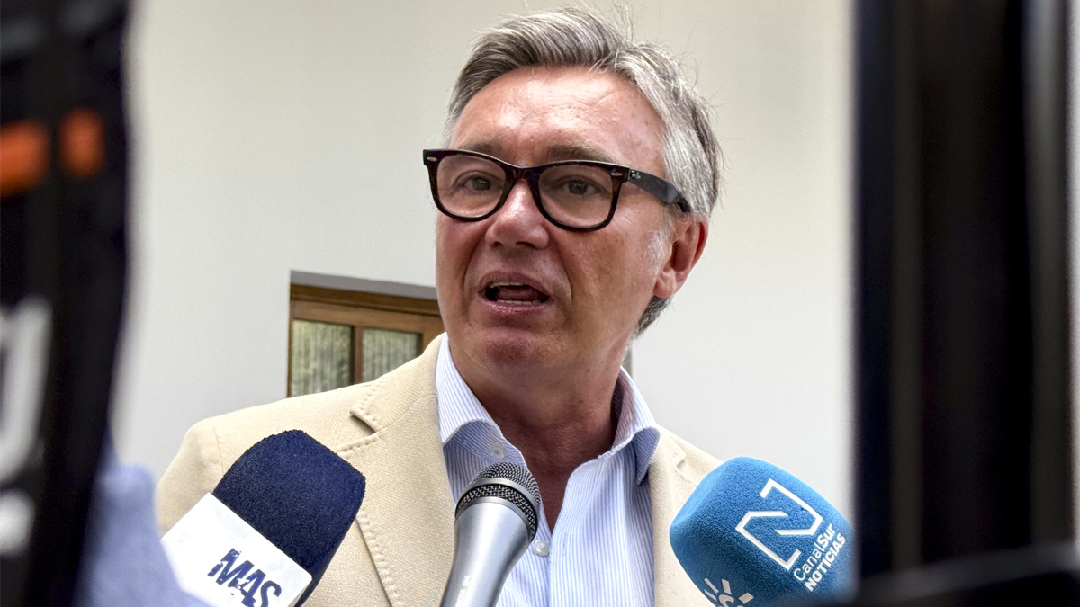 Manuel Gavira, portavoz del Grupo Parlamentario VOX en el Parlamento de Andalucia