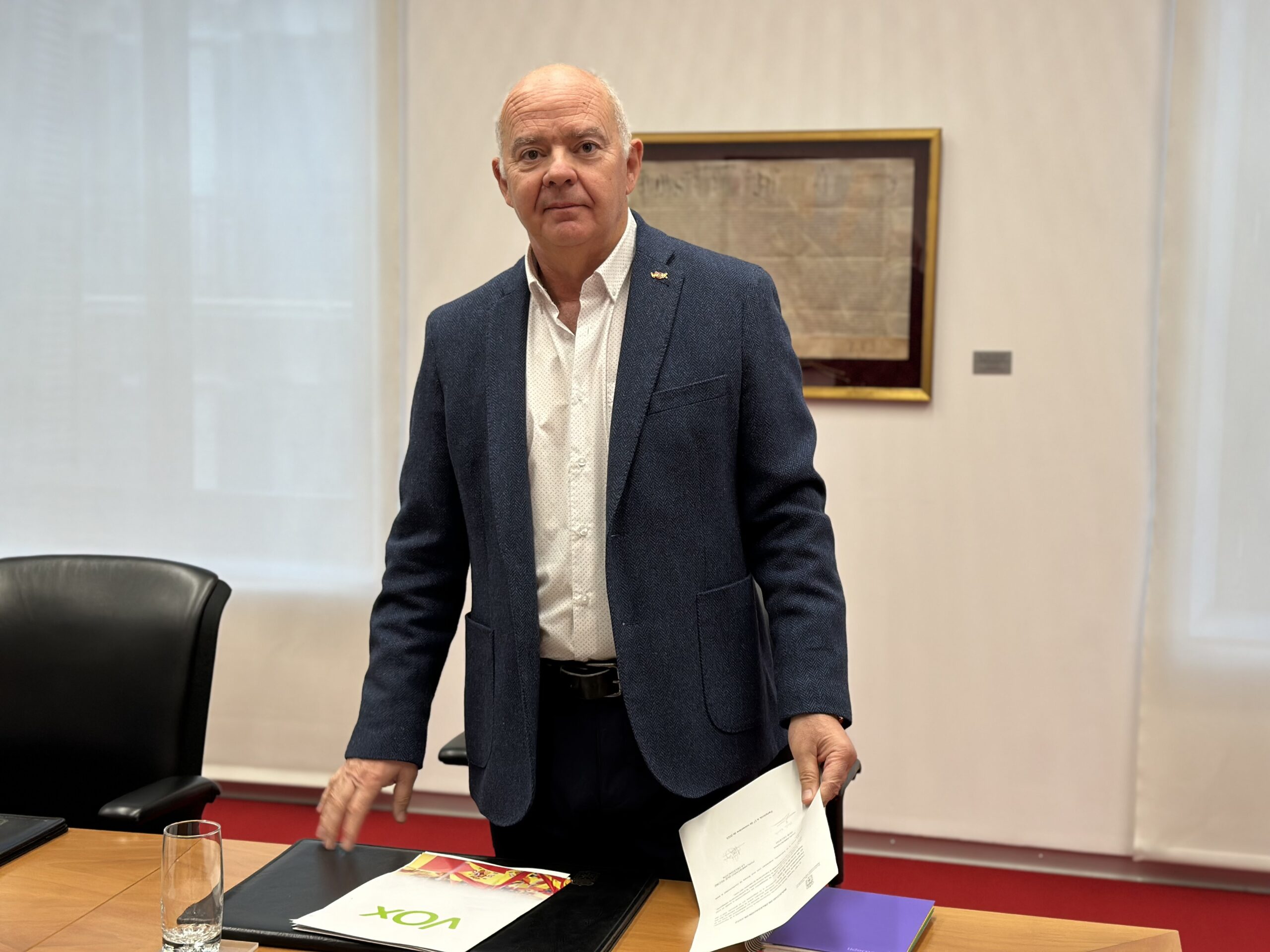 VOX preguntará a Chivite por el “adoctrinamiento” en la PAU y las irregularidades en la mesa de contratación de los túneles de Velate