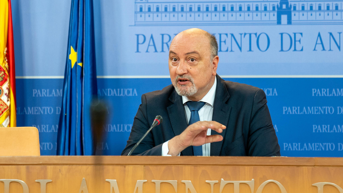 Ricardo López Olea, portavoz adjunto del Grupo Parlamentario VOX en el Parlamento de Andalucia