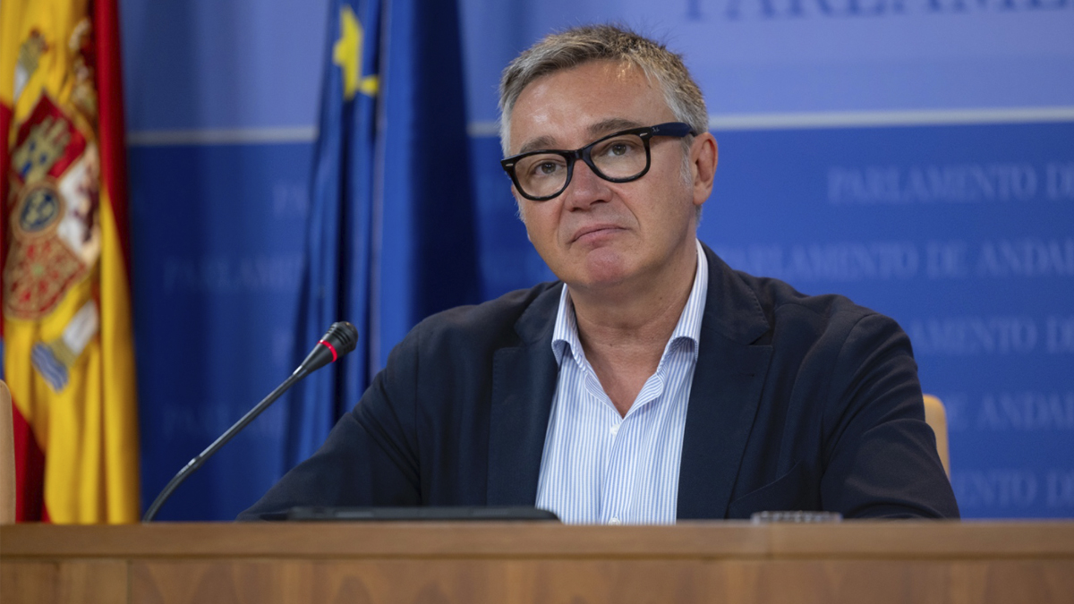 Manuel Gavira, portavoz del Grupo Parlamentario VOX en el Parlamento de Andalucia