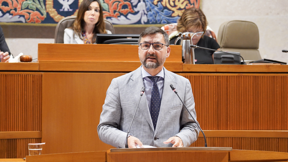 Fermín Civiac, en el pleno de este 12 de junio
