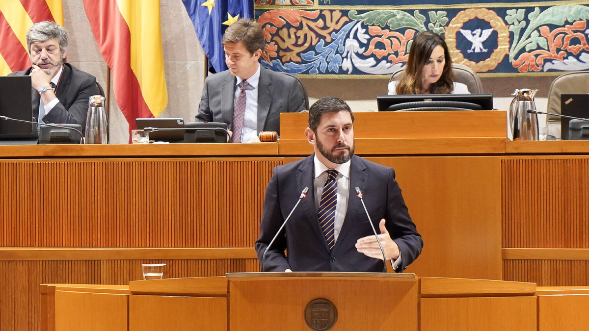 Alejandro Nolasco, en el pleno de este viernes