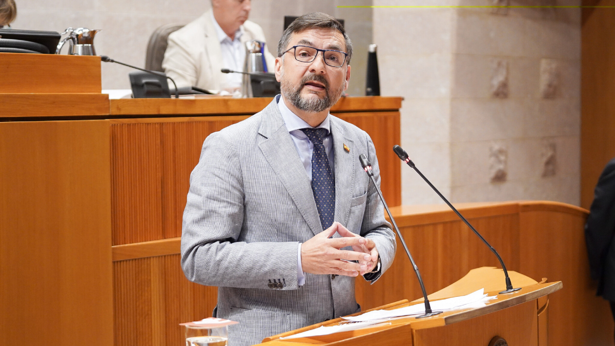 Fermin Civiac, en el pleno de este jueves