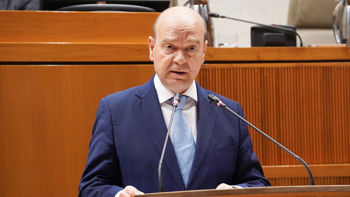 Santiago Morón, en el pleno del 26 de junio