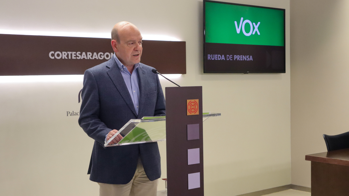 Santiago Morón, en sala de prensa