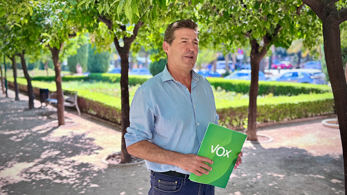 Antonio Alcázar, portavoz del Grupo Municipal VOX Málaga