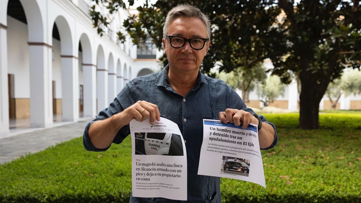 Manuel Gavira, portavoz del Grupo Parlamentario VOX en el Parlamento de Andalucia