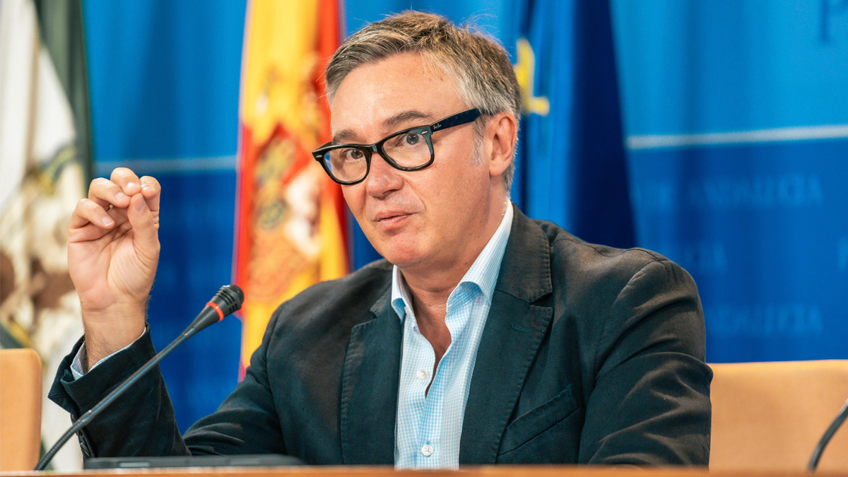 Manuel Gavira, portavoz del Grupo Parlamentario VOX en el Parlamento de Andalucia