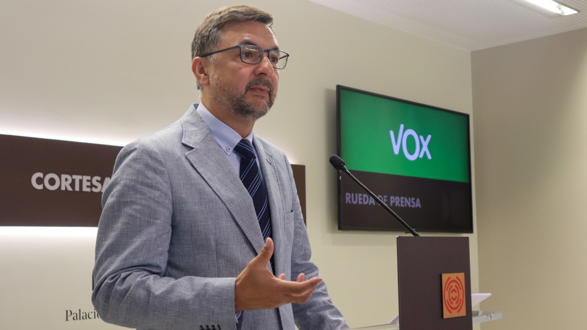 Fermín Civiac, en sala de prensa