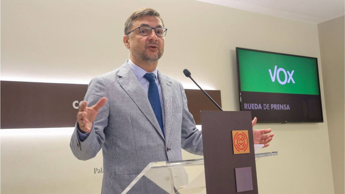 Fermín Civiac, en sala de prensa