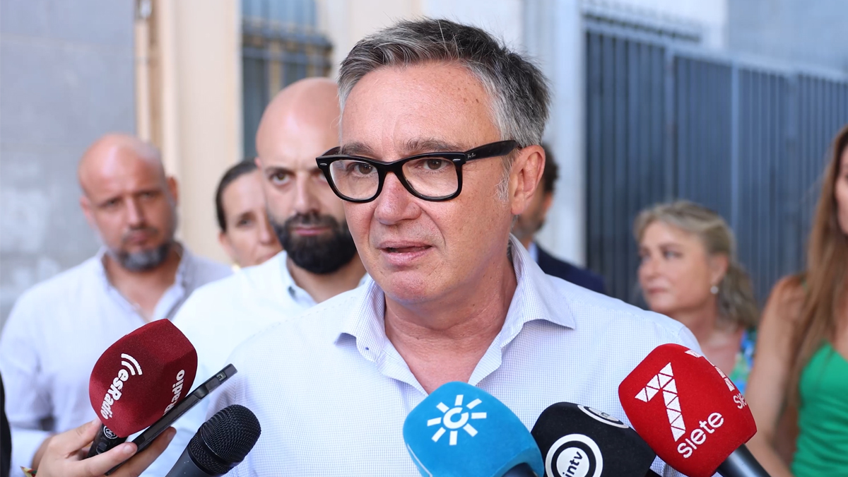 Manuel Gavira, portavoz del Grupo Parlamentario VOX en el Parlamento de Andalucia