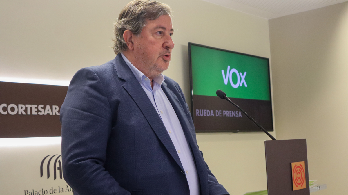 Juan Vidal, en sala de prensa
