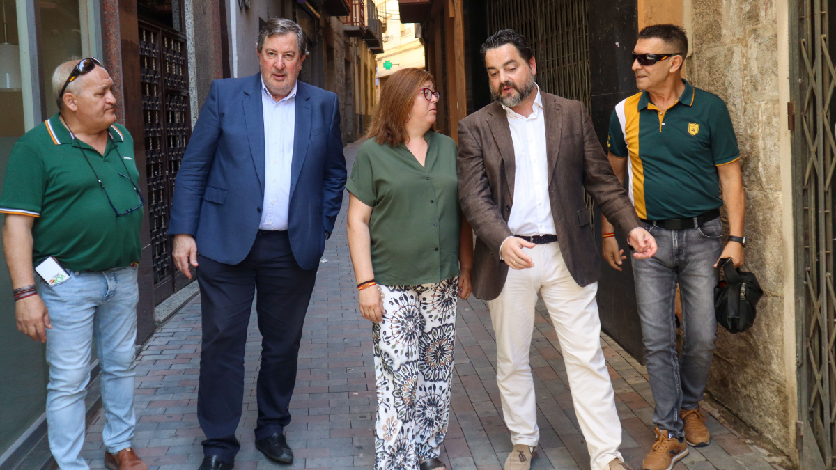David Arranz y Juan Vidal, en Fraga