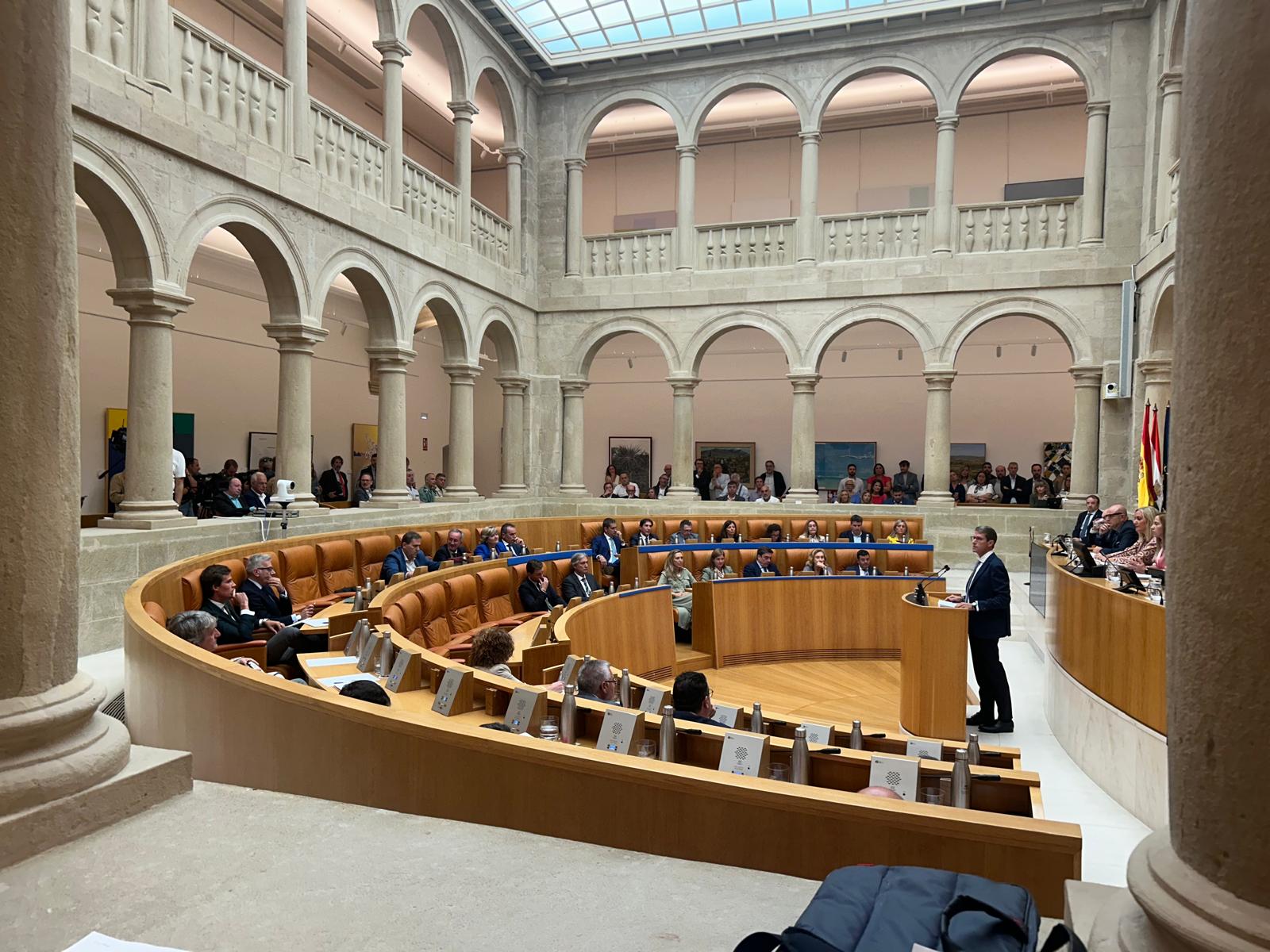 Pleno del Parlamento de La Rioja