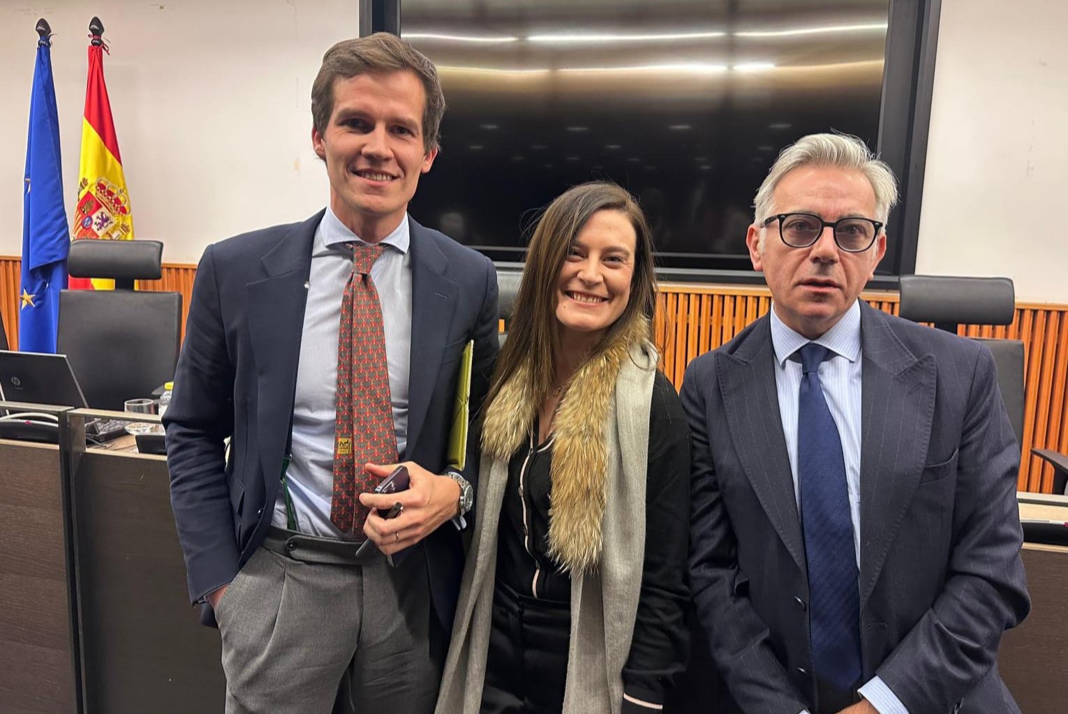 Ángel Alda Pérez, Maite Arnedo Pérez y Héctor Alacid López