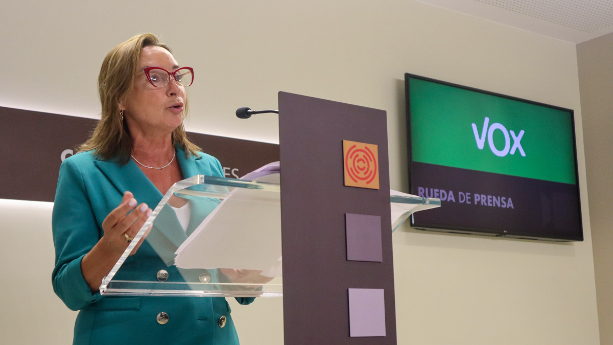 Carmen Rouco, en sala de prensa