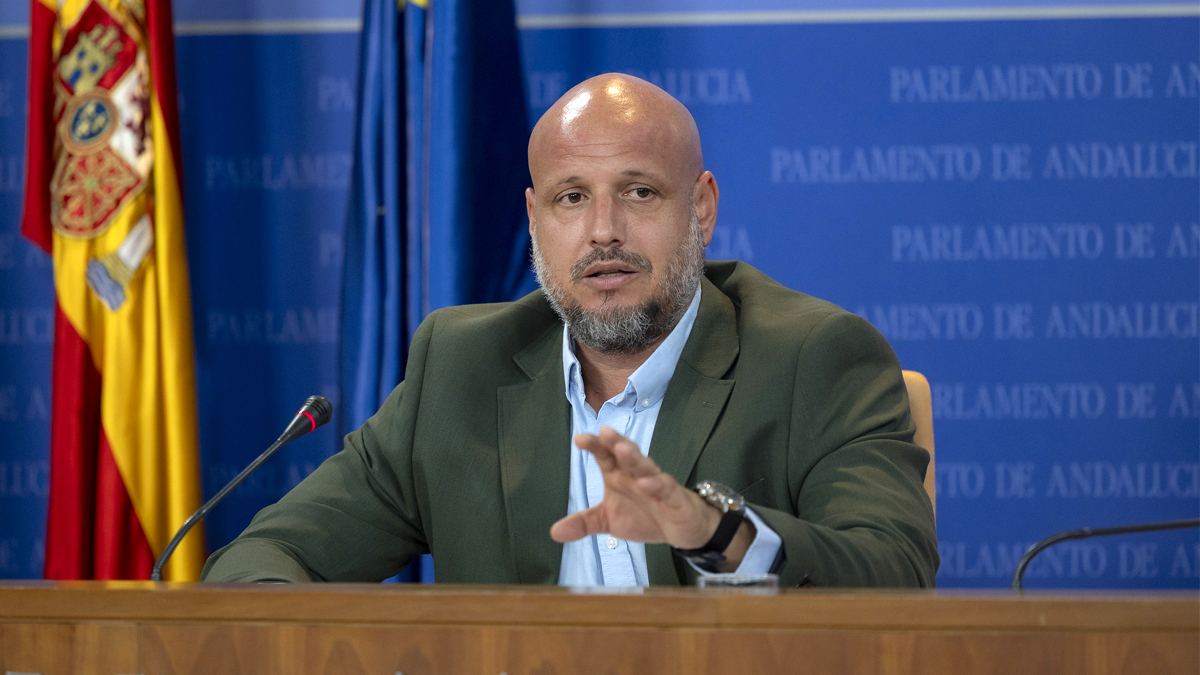Rodrigo Alonso, portavoz adjunto del Grupo Parlamentario VOX en Andalucía